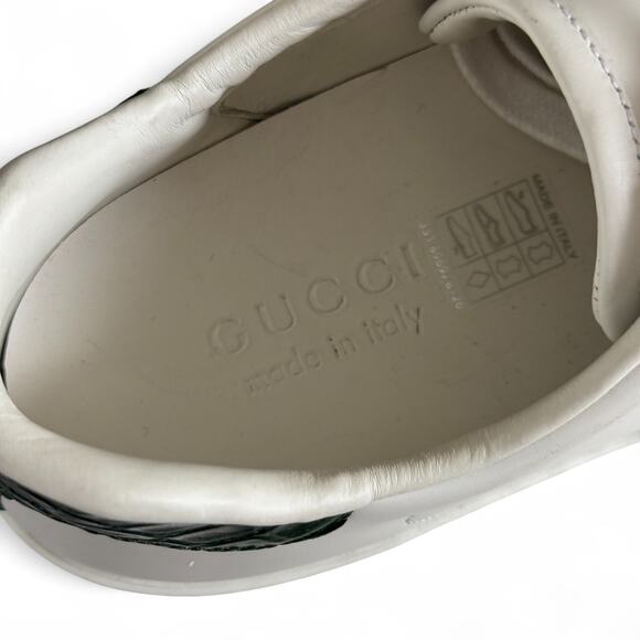 Gucci Ace Web Low-Top Sneakers White - Picture 13 of 15